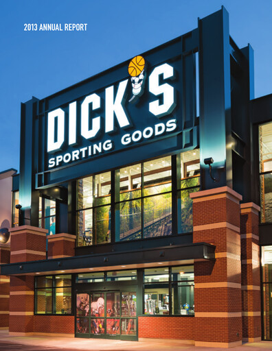 Thumbnail Dick's Sporting Goods
 Annual Report 2013