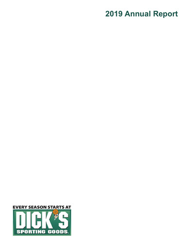 Thumbnail Dick's Sporting Goods
 Annual Report 2019