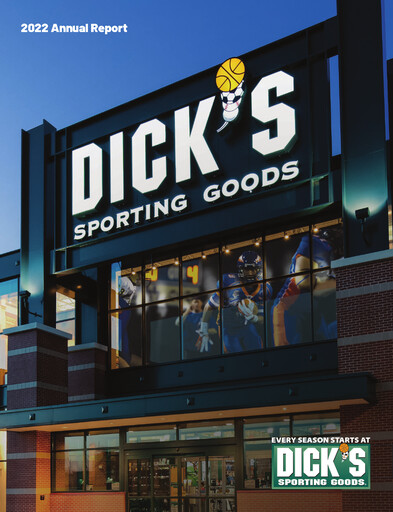 Thumbnail Dick's Sporting Goods
 Annual Report 2022