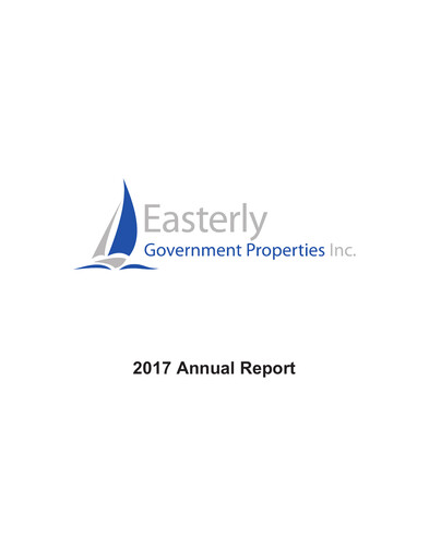 Thumbnail Easterly Government Properties Annual Report 2017