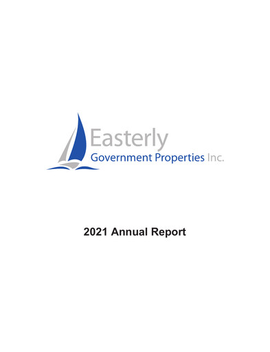 Thumbnail Easterly Government Properties Annual Report 2021