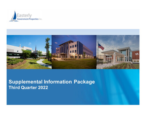Thumbnail Easterly Government Properties Quarterly Report 2022-q3