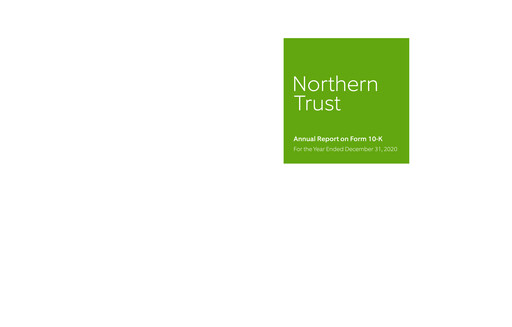 Thumbnail Northern Trust
 Annual Report 2020