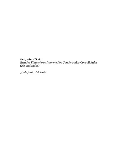 Thumbnail Ecopetrol Financial Statement 2016-h1