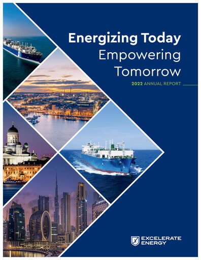 Thumbnail Excelerate Energy Annual Report 2022