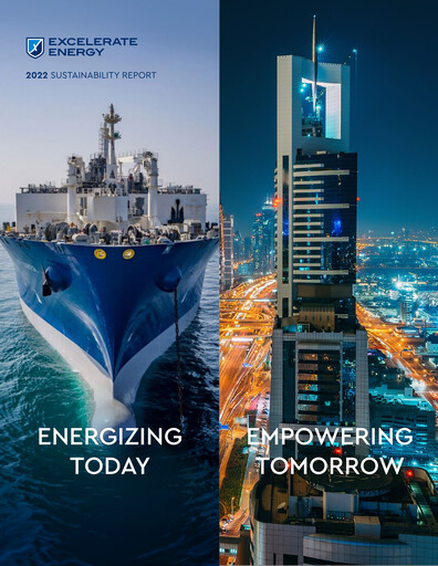 Thumbnail Excelerate Energy Sustainability Report 2022