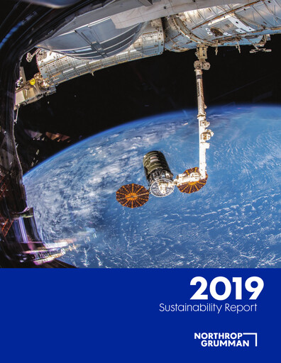 Thumbnail Northrop Grumman Sustainability Report 2019