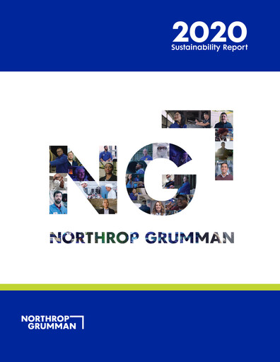 Thumbnail Northrop Grumman Sustainability Report 2020