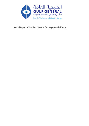 Thumbnail Gulf General Cooperative Insurance Company Annual Report 2019