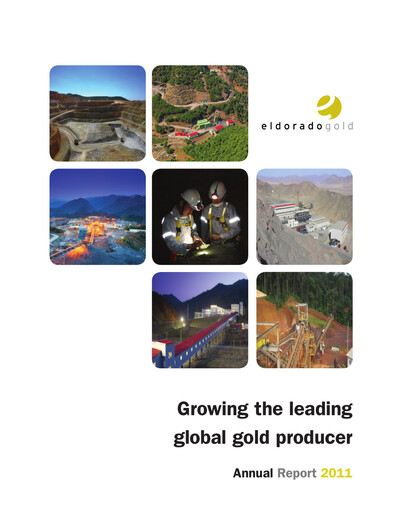 Thumbnail Eldorado Gold
 Annual Report 2011