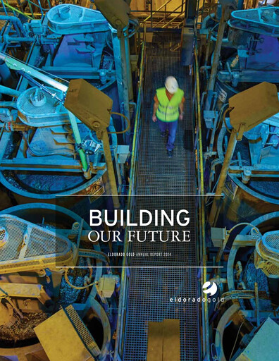 Thumbnail Eldorado Gold
 Annual Report 2014