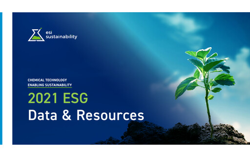 Thumbnail Element Solutions ESG Report 2021