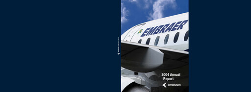Thumbnail Embraer Annual Report 2004