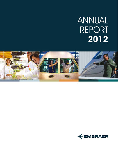 Thumbnail Embraer Annual Report 2012