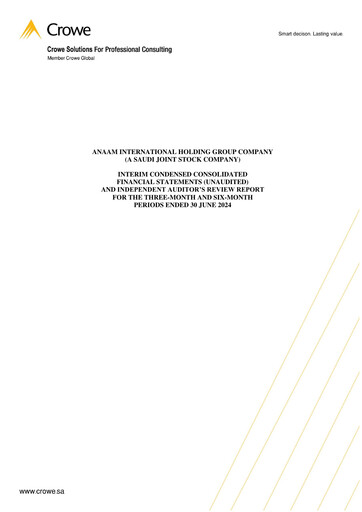 Thumbnail Anaam International Financial Statement 2024-q2