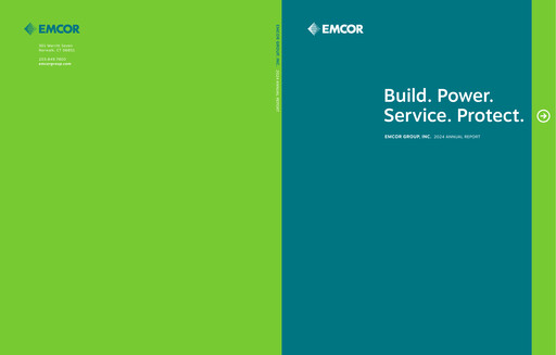 Thumbnail Emcor Annual Report 2024