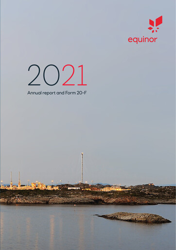 Thumbnail Equinor Annual Report 2021