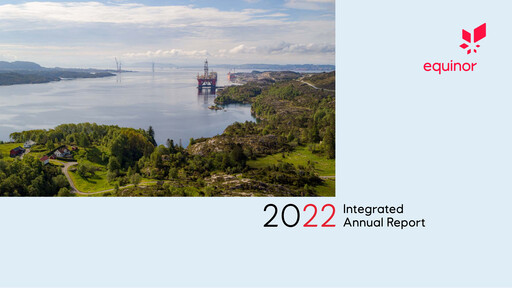 Thumbnail Equinor Annual Report 2022