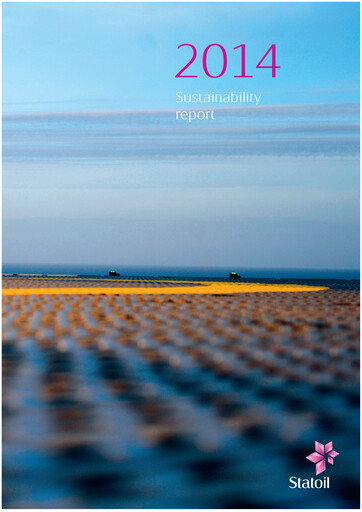 Thumbnail Equinor Sustainability Report 2014
