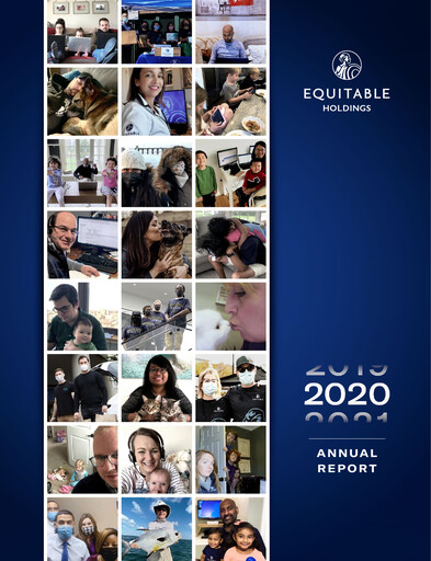 Thumbnail Equitable Holdings
 Annual Report 2020
