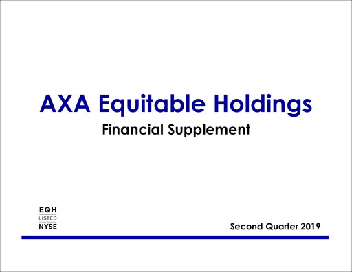 Miniature Equitable Holdings
 Rapport trimestriel 2019-q2