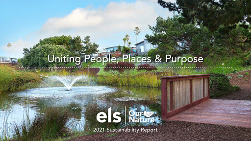 Thumbnail Equity LifeStyle Properties Sustainability Report 2021