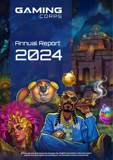 Thumbnail Gaming Corps Annual Report 2024