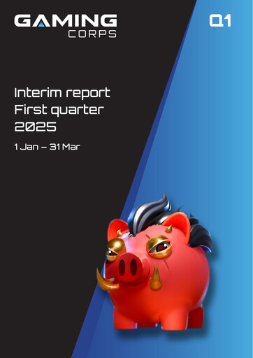Thumbnail Gaming Corps Quarterly Report 2025-q1