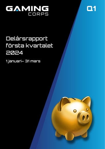 Thumbnail Gaming Corps Quarterly Report 2024-q1