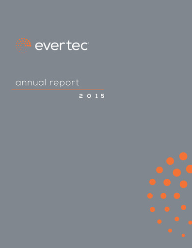 Vorschaubild Evertec Jahresbericht 2015