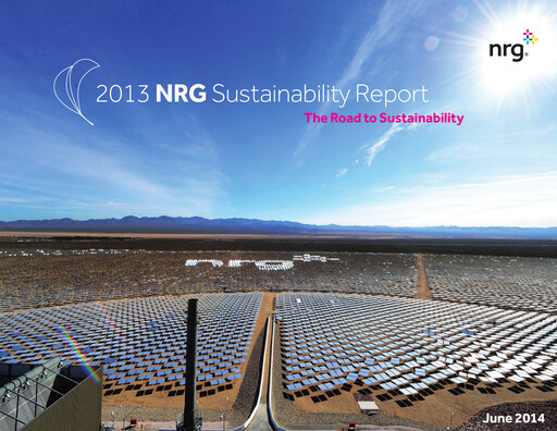 Thumbnail NRG Energy
 Sustainability Report 2013