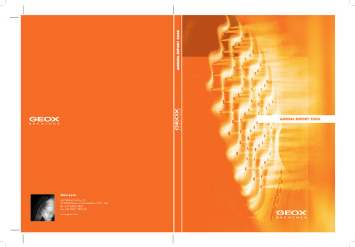 Thumbnail GEOX Annual Report 2006