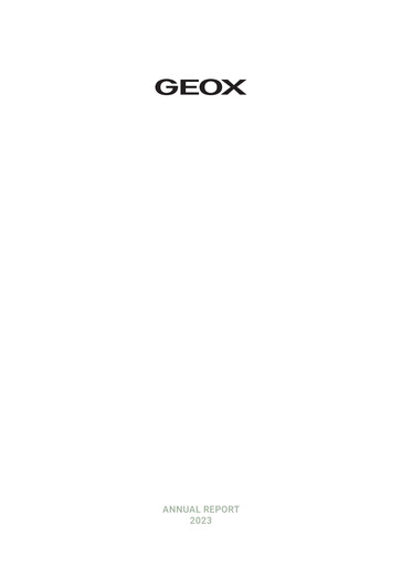 Thumbnail GEOX Annual Report 2023