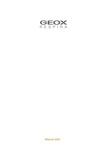 Thumbnail GEOX Annual Report 2021