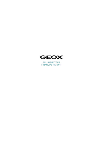 Thumbnail GEOX Half-year Report 2021-h1
