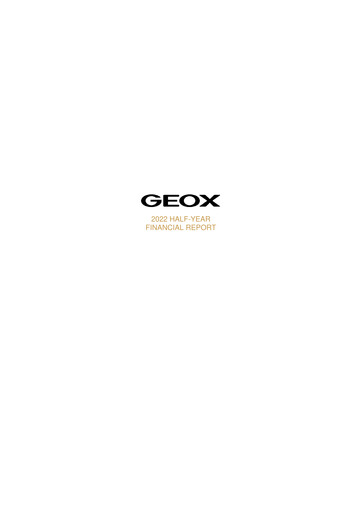 Thumbnail GEOX Half-year Report 2022-h1