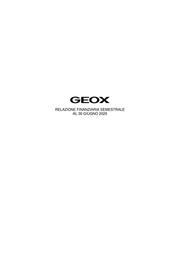 Thumbnail GEOX Half-year Report 2020-h1