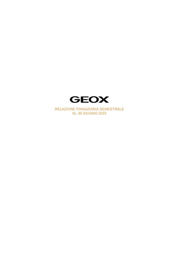 Thumbnail GEOX Half-year Report 2022-h1