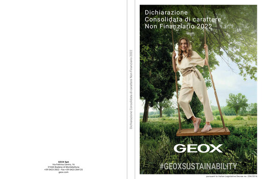 Thumbnail GEOX Sustainability Report 2022