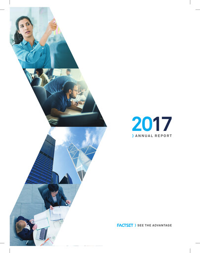 Thumbnail FactSet Annual Report 2017
