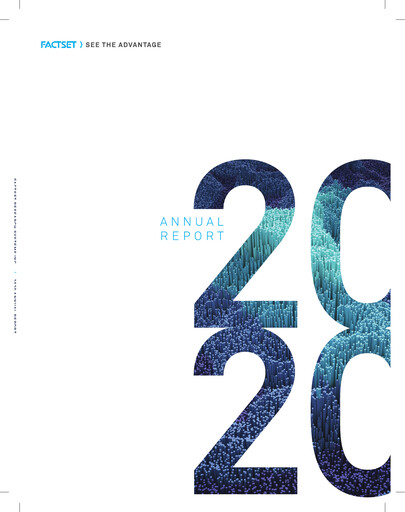 Thumbnail FactSet Annual Report 2020