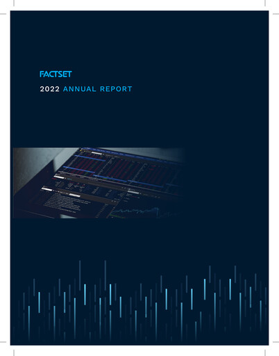 Thumbnail FactSet Annual Report 2022
