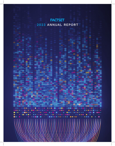 Thumbnail FactSet Annual Report 2023