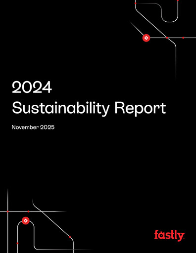 Miniature Fastly
 Rapport de durabilité 2024
