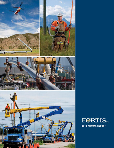 Thumbnail Fortis Annual Report 2010