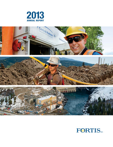 Thumbnail Fortis Annual Report 2013