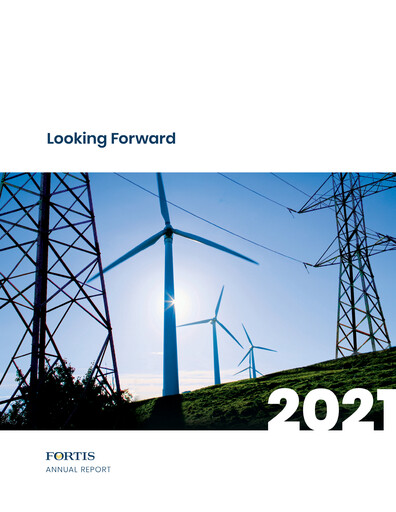 Thumbnail Fortis Annual Report 2021