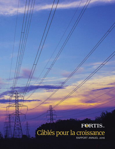 Thumbnail Fortis Annual Report 2016