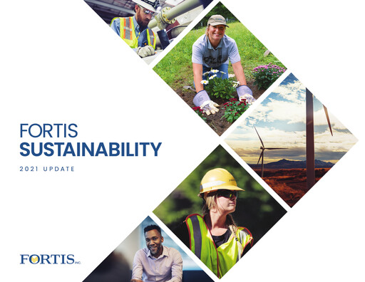 Thumbnail Fortis Sustainability Report 2021