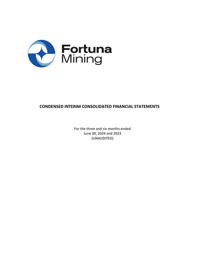 Thumbnail Fortuna Mining Quarterly Report 2024-q2